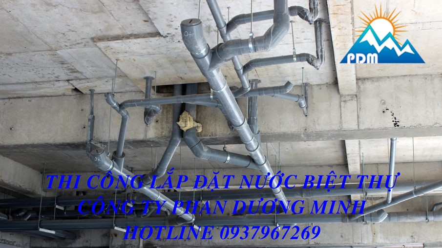thi công nước biệt thự