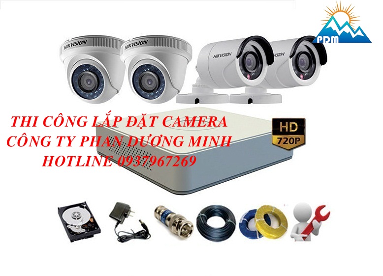 thi công lắp đặt camera trọn gói