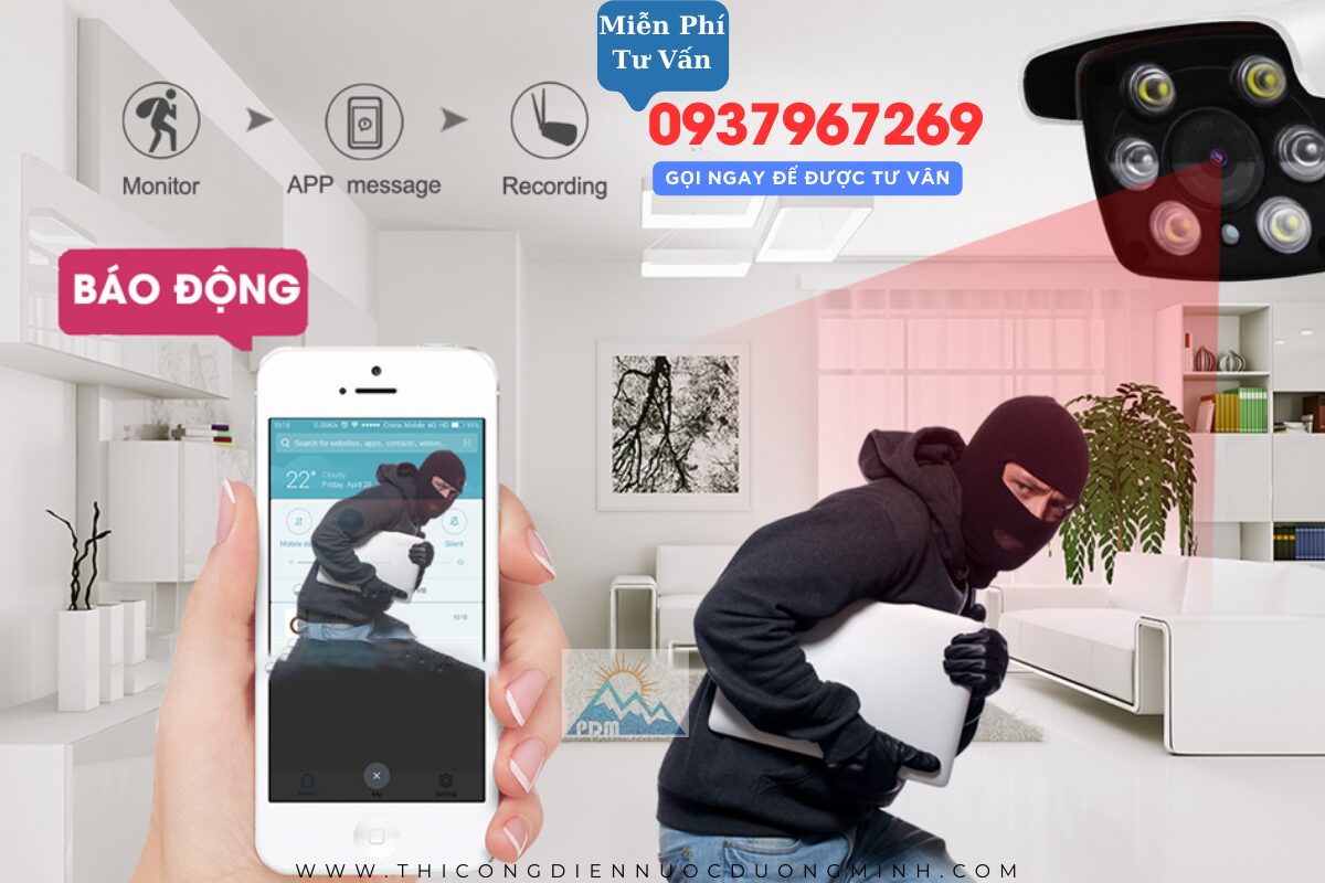 Lắp đặt camera giúp ngăn chặn, răn đe những kẻ có hành vi trộm cắp
