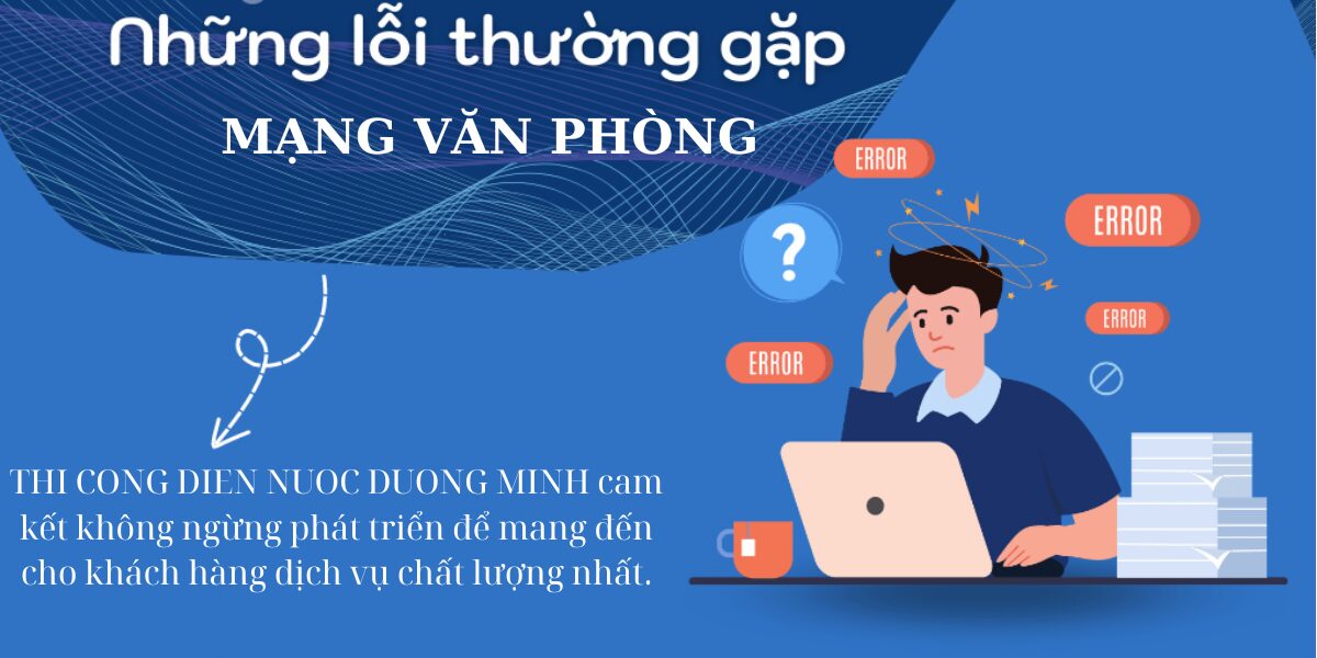 Những vấn đề thường gặp khi sửa điện văn phòng