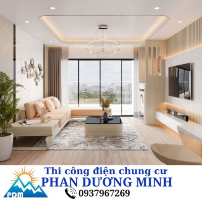 Thi công điện chung cư nhanh chóng, tiện lợi