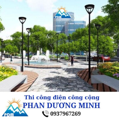 Thi công điện công cộng