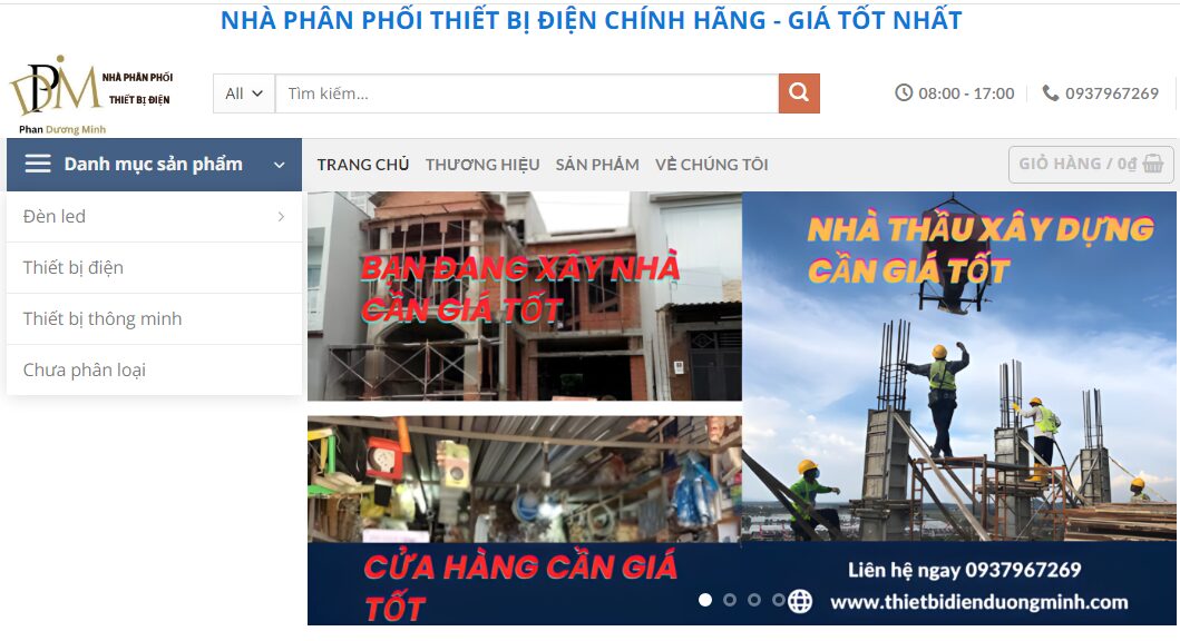 CÔNG TY TNHH KỸ THUẬT XÂY DƯNG PHAN DƯƠNG MINH - KHU VỰC MIỀN NAM.
