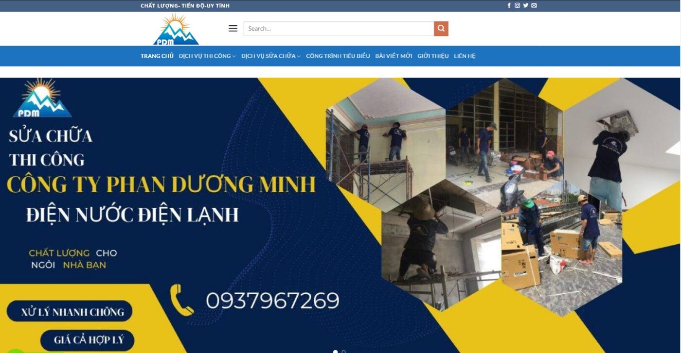 THICONGDIENNUOCDUONGMINH.COM - CHUYÊN THI CÔNG VÀ CUNG CẤP THIẾT BỊ ĐIỆN NƯỚC TRỌN GÓI.