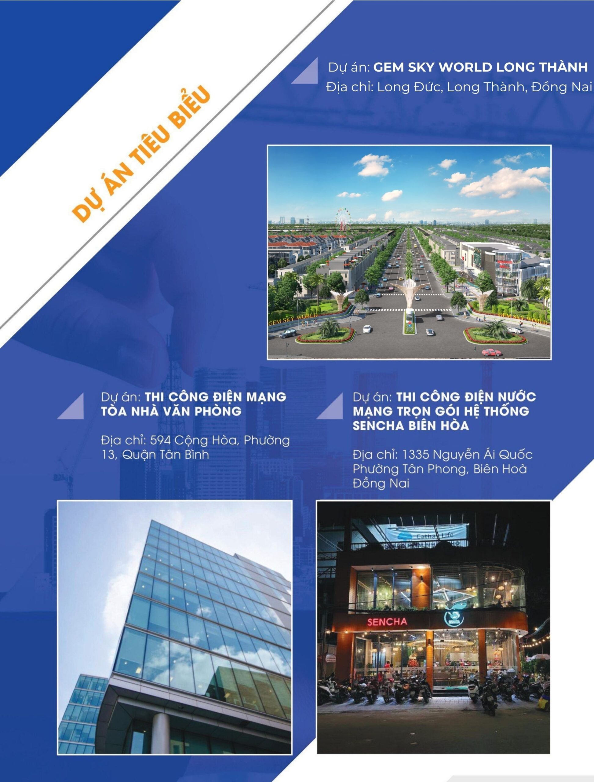 Các dự án tiêu biểu của Phan Dương Minh